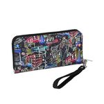 |快速出貨|Lesportsac Tech Wallet Wristlet 腕帶手拿包錢包 送禮推薦-冬日紐約夜景, , large