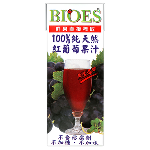 BIOES 100 Grape Juice 200ml