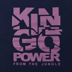 KINGO-大尺碼-男款 圓領T恤-丈青-413132, , large