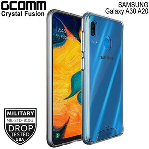 GCOMM 三星 A30 A20 晶透軍規防摔殼 Crystal Fusion