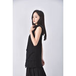 (S) 背心黑色外套二手衣, , large