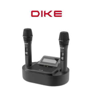 【Leo手機周邊專賣店】DIKE戴克 The Voice UHF無線充電麥克風組 / DVM190BK