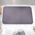 【Monster】 Soft Diatomaceous Earth Absorbent Mat – Silk Texture (60x40cm) – Blue Violet, , large