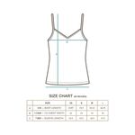 YOGA FLOW Barbie Tank - 細肩帶側邊簍空長版上衣 - 貝殼藍 Limpet Shell, , large