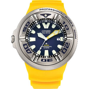 CITIZEN 星辰 PROMASTER 限量 Marine 光動能300米潛水錶 BJ8058-06L