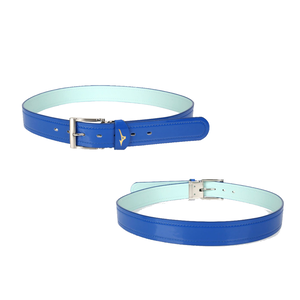 [秉辰] MIZUNO 棒壘皮帶 藍 12TYBV0022