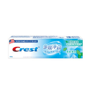 Crest 多效淨白牙膏清爽薄荷