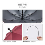 【周周生活】雨傘 現貨 自動傘 登山 休閒傘 直傘 拐杖傘 遮陽傘 陽傘 晴雨傘 抗uv傘 防潑水 防風雨傘 快速出貨, , large