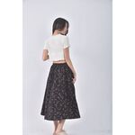 (S) earth music ecology質感黑色長裙二手衣, , large