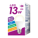 家福LED燈泡13W, 暖白光, large