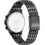 CITIZEN 星辰 亞洲限定 情人節推薦款 光動能計時手錶-黑X極光綠 CA4418-82X, , large