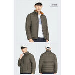 TECTOP探拓戶外1235205男款立領輕薄羽絨外套～高質感、高CP值、附U型枕收納袋、純正白鴨絨、雙層防風袖口, , large