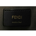 FENDI MON TRESOR FF 浮雕小牛皮二用迷你水桶包/黑色, , large