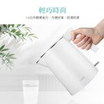 CHIMEI 1L 304 Stainless Steel Double-Layer Anti-Scald Kettle Night Gray KT-10YPB2, , large