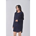 (S) h connect質感格紋黑色洋裝二手衣, , large