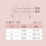 【Clany可蘭霓】 MIT親膚高腰透氣95%棉質 L-2XL內褲 天空藍 2195-51, , large