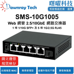 【曙曜】SMS-10G1005 簡易網管乙太網路交換器 1 埠 1G/10G SFP+, 5 埠 1G/2.5G RJ45 簡易網管乙太網路交換器 SMS-10G1005 【曙曜】 27 【曙曜】SMS-10G1005 簡易網管乙太網路交換器 【曙曜】SMS-10G1005 簡易網管乙太網路交換器 1 埠 1G/10G SFP+, 5 埠 1G/2.5G RJ45, , large