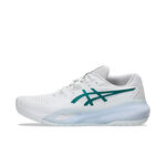 Asics Gel-resolution X 男 網球鞋 溫網 穩定 靈活 抗扭 白 綠 [1041A481-102], , large