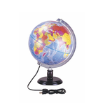 【 徠福 】一次成型地球儀8"(燈光)31CM / 個 NO.1151, , large