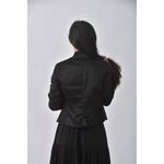 (S) 【德馨私服】gat lady質感棉質黑色外套二手衣, , large