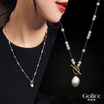 【Gulicc】古莉可 項鍊 巴洛克 淡水珍珠 長款項鍊, , large