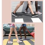 HANGTEN專利足弓氣墊鞋 女鞋 休閒鞋 健走鞋 編織鞋 保庇天后 王彩樺代言 減壓鞋墊 紓壓 彈力 美腿 藕 藍 黑, , large