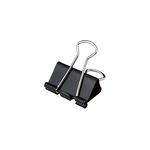 51mm Black Binder Clips, , large