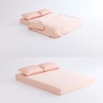 DOTDOT Lite - 『蜜橙色』床包枕套組/兩用被/寢具組｜Classic系列｜60s天絲萊賽爾, , large