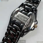 [星晴錶業]COACH手錶,38mm,CH00165黑色錶面黑錶殼深黑色陶瓷錶帶款, , large