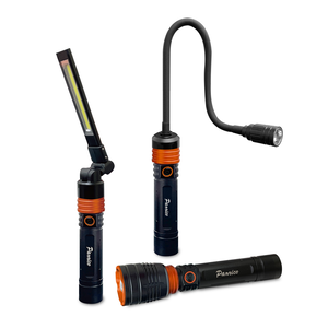 3-in-1 Multifunctional LED Rechargeable Flashlight Set