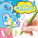 【龍品文創】SONIC SK-6417 麻糬握筆器2入-右手-粉+黃, , large