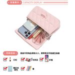 SPRING-菱格迷你鍊條包 刺繡鍊條轉鎖斜背包 菱格迷你晚宴包 -多色, , large