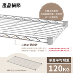 KIWISH 106X46 Multi-Size Storage Rack Heavy Duty Metal Shelving Unit, Made in Taiwan, Free Shipping, , large