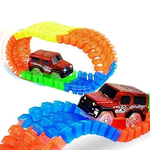 6cm電動軌道車補充包 (車子1台 56pcs) 顏色隨機, , large