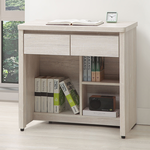 【Homelike】喜家居2.7尺二抽書桌(2541), , large