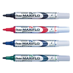 【Pentel 飛龍】後壓式白板筆 細字圓頭 1.5mm 36支/件 MWL5S - 藍, , large