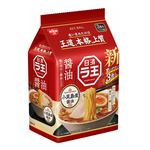 日清拉王醬油風味拉麵3入, , large