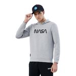 NASA聯名 男款帽T外套 美國太空總署 限量發行 公司貨 原廠授權 品質有保證 台灣獨家販售 值得收藏, , large