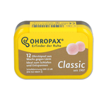 [日日好物]德國OHROPAX安耳悠-Classic柔軟蠟質溫度塑型貼耳式隔音耳塞6對/黃盒(SNR 22dB降噪規格,CE歐盟認證,靜音舒適保護聽力,凡士林親膚耳塞), , large