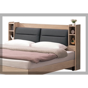 【唯熙傢俱】威尼斯橡木色5尺床頭箱