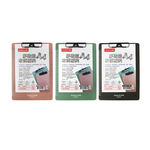 Multi-Functional A4 Wooden Clip Board &ndash; Honey Brown, , large