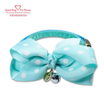 GBPH Tiffany snow white series velvet tiffany pet collar M, , large