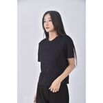 (S) fendi質感棉質藍色短袖上衣二手衣, , large