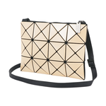 ISSEY MIYAKE BAO BAO LUCENT 3X4 金屬亮面斜背包(米色), , large