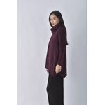 (S) madammay高領兩件式紫色長袖上衣二手衣, , large