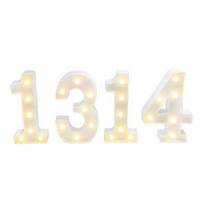 驛森町文創LED數字燈-1314