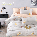 【DUYAN 竹漾】 奧地利天絲單人/雙人/加大床包組 / 多款任選 台灣製, , large