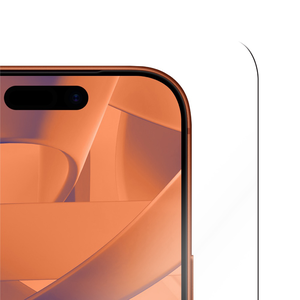 【amuok】Glossy Tempered Glass Screen Protector for iPhone 17/iPhone 16 Pro