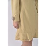 (XS（含）以下) ms gracy墊肩魚尾黃色上衣二手衣, , large