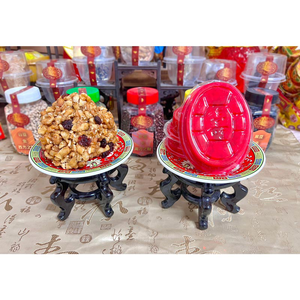 【老食說】拜拜祝壽 沙其瑪紅龜(蔓越莓)_6個